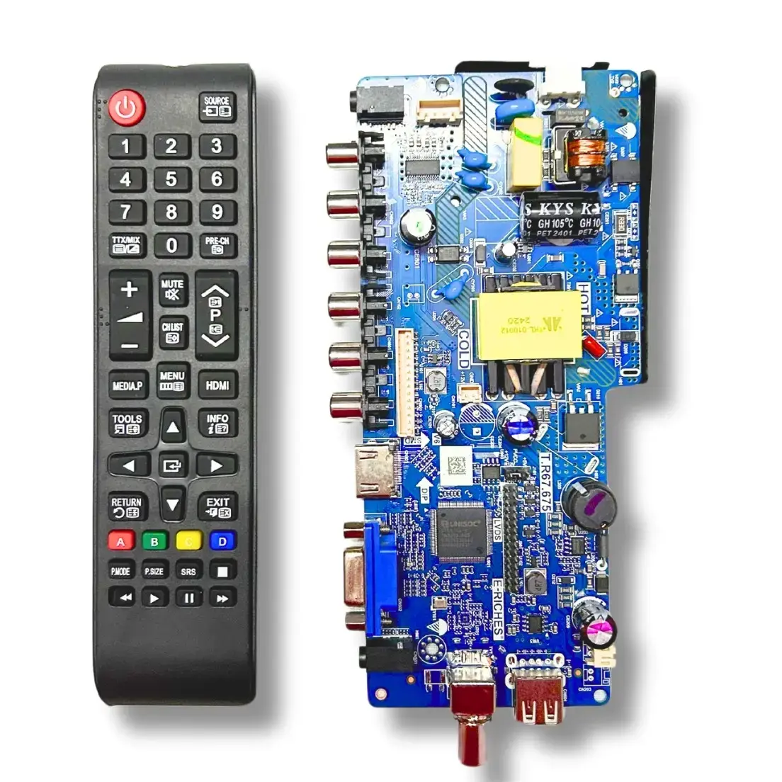 Buy T.R67.675 Universal Motherboard for LED TVs online at best