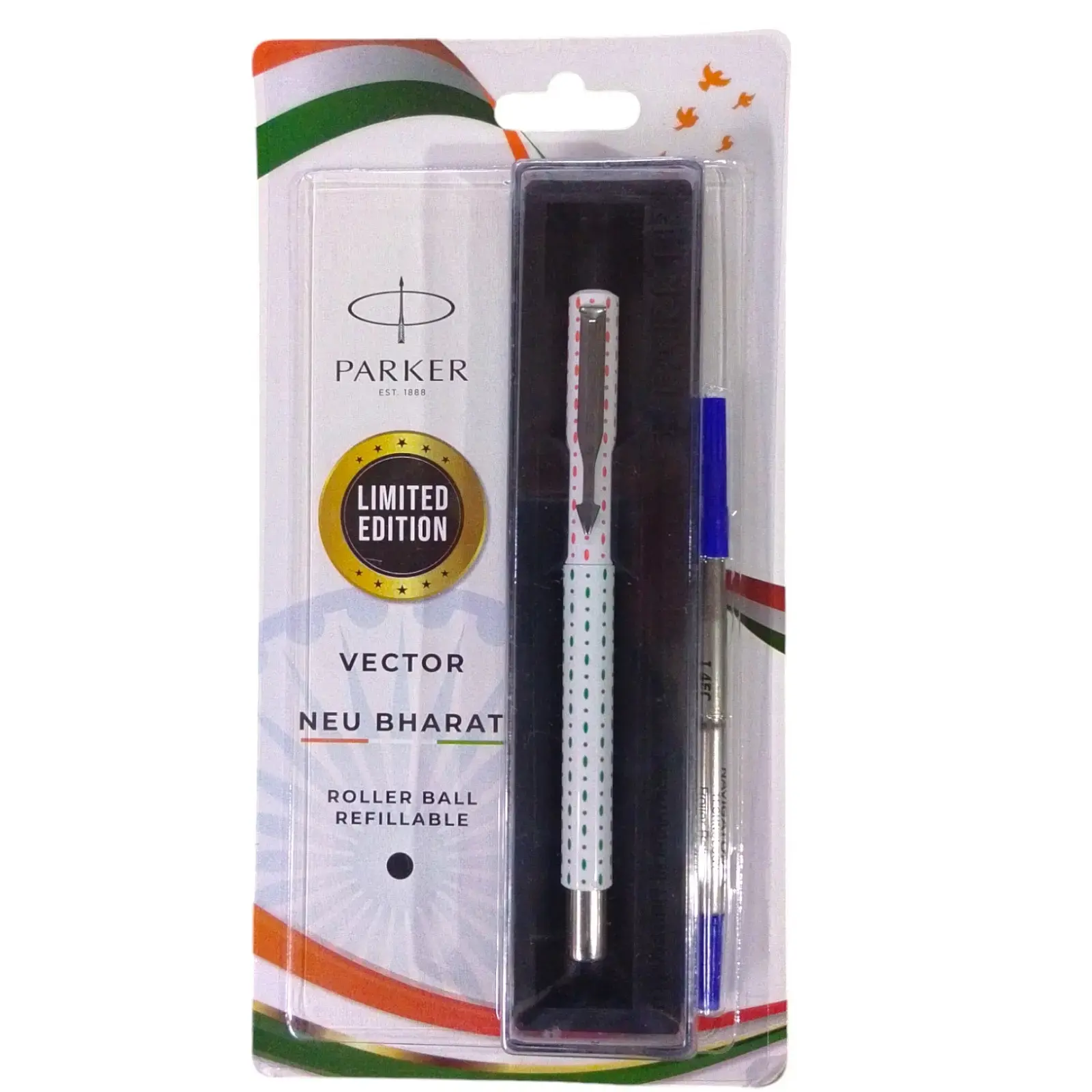 Parker Limited Edition Vector Neu Bharat Roller Ball Pen