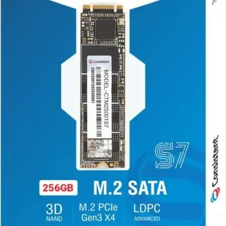 Buy CONSISTENT 256GB M.2 SATA (CTM2S256S7) online at best price
