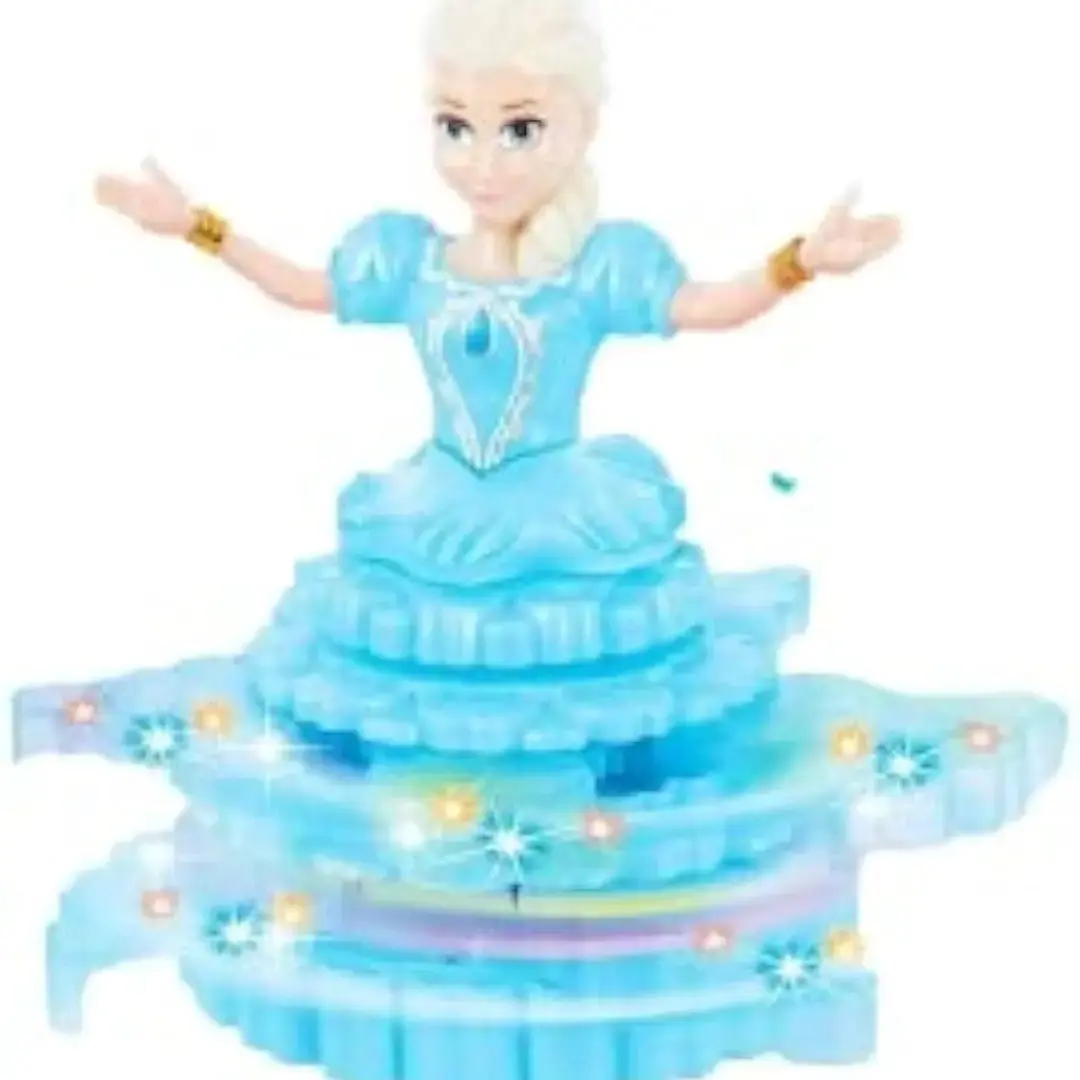 Buy Princess Doll Frozen Theme lighting Rotating Musical Dance