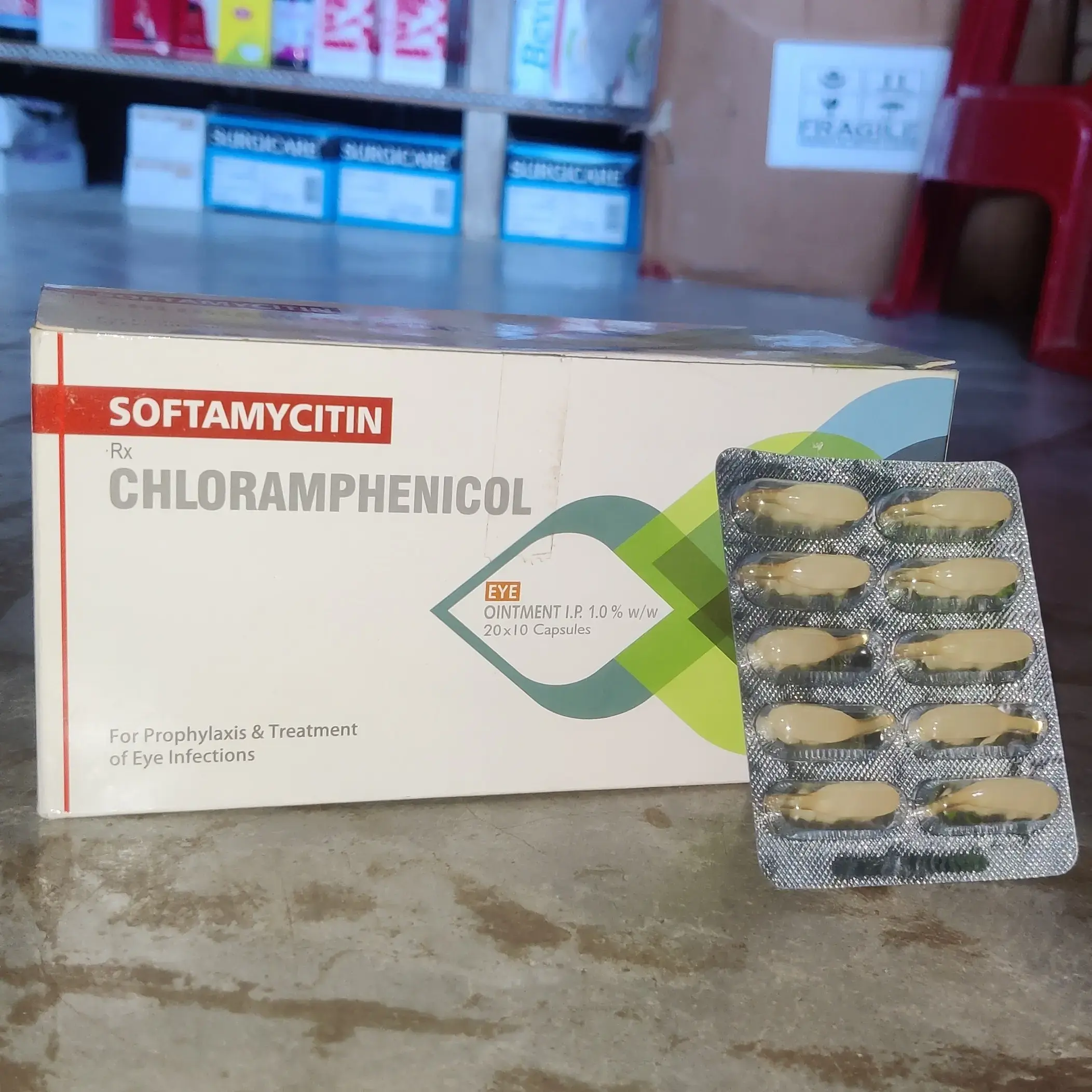 Chloramphenicol Eye Aplicap - 1