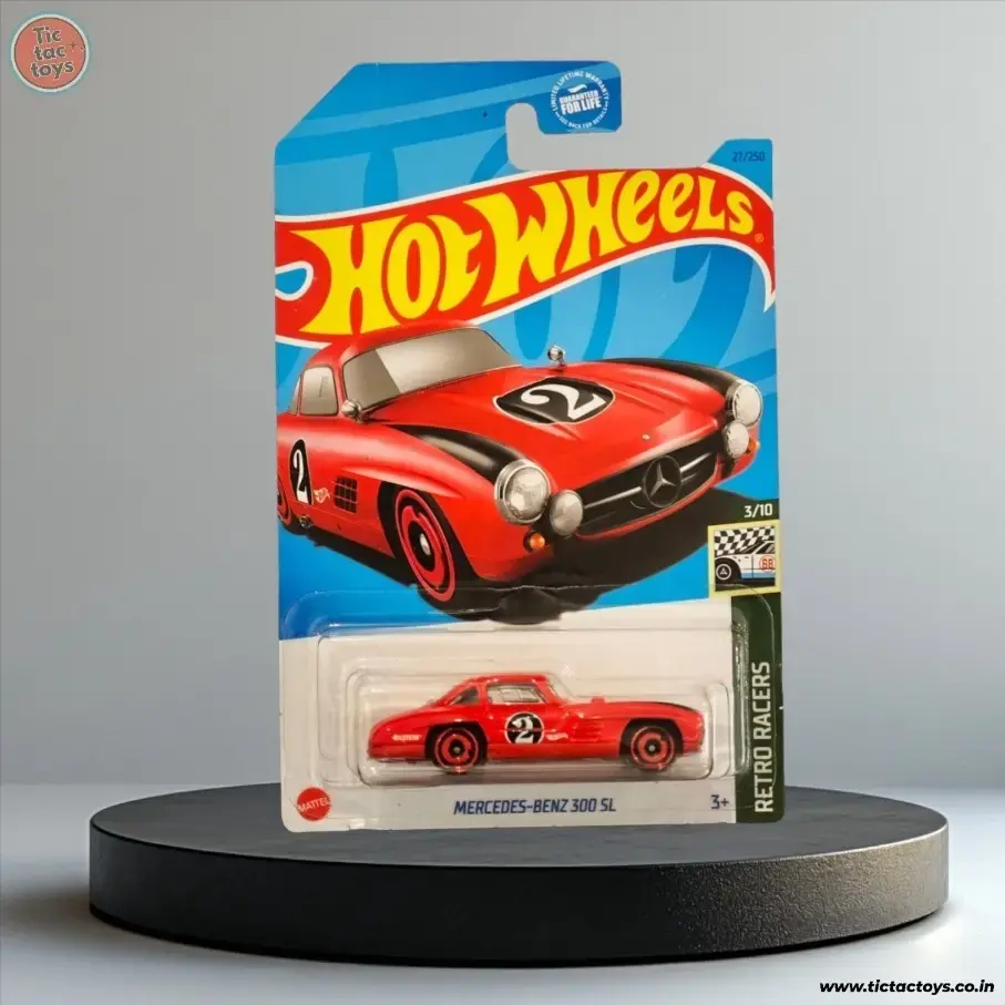 Buy Hot Wheels Mercedes Benz 300 SL (Red) (Imported card) online