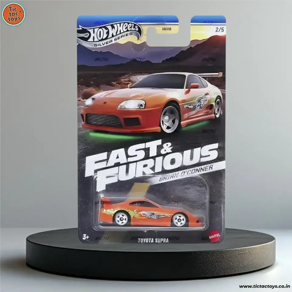 Buy Hot Wheels Fast & Furious Toyota Supra (Orange) Imported Card