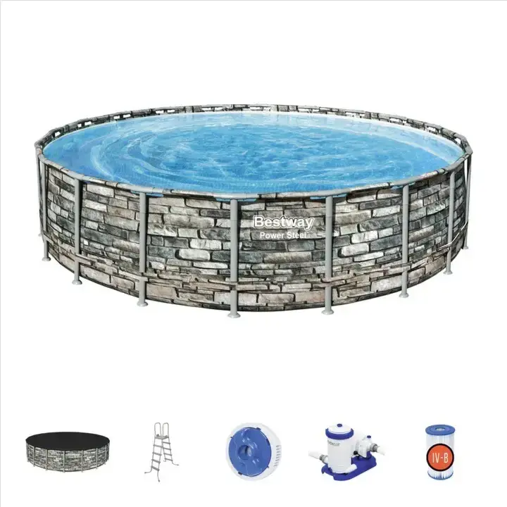 Bestway 56889 Bestway Above ground portable Swimming Pool 22ft x 52 in. - 1