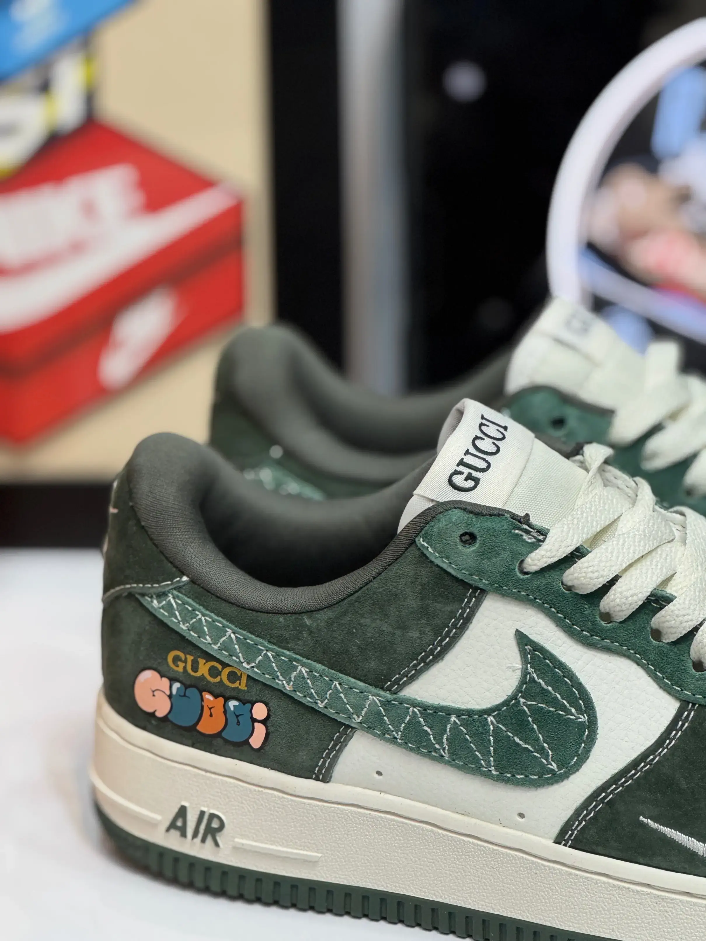 Buy Nike Air Force 1 low Gucci online at best price | RJ Kicks and