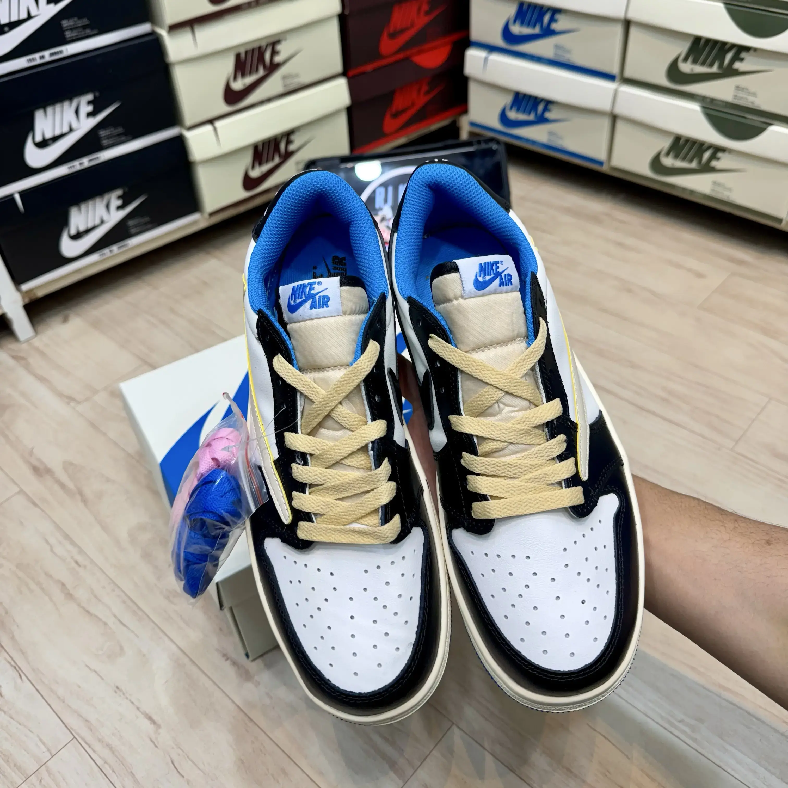 Buy Travis Scott X Air Jordan one low fragment -(Copy) online at