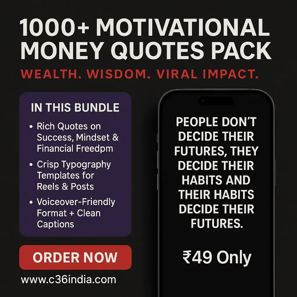 Motivational  money bundle