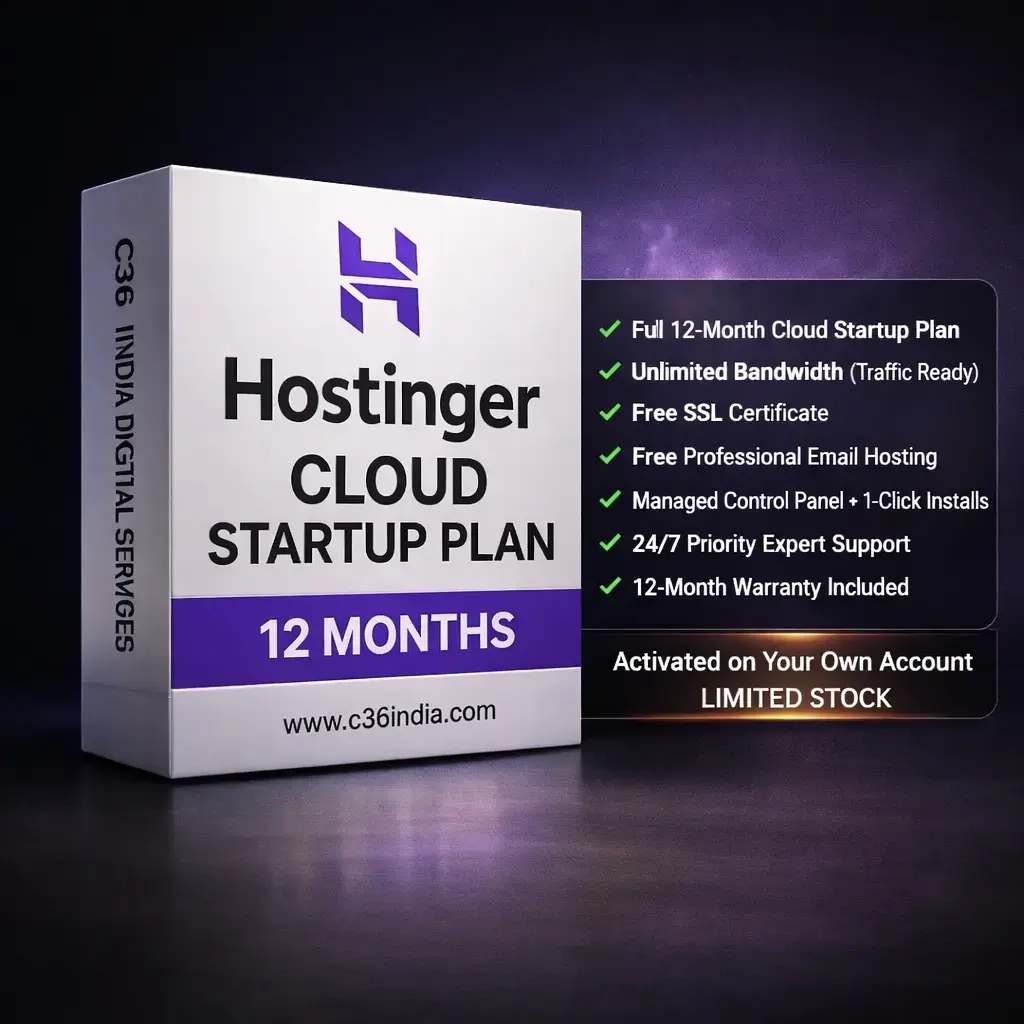 Hostinger Cloud Startup Plan