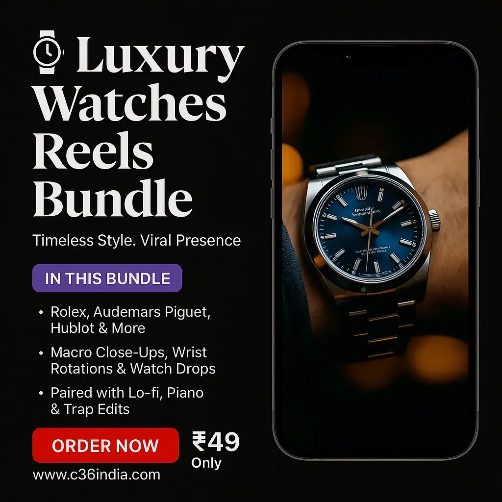 Luxury watches reel Pack