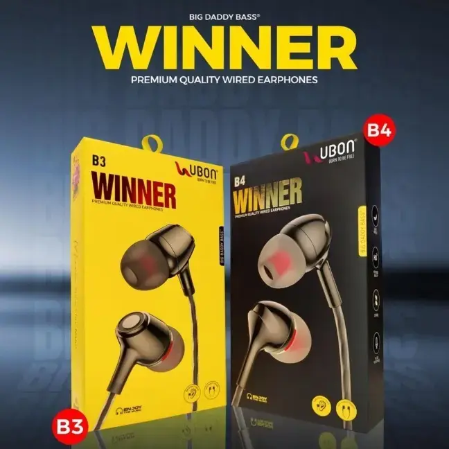 Buy UBON BIG DADDY BASS WINNER PREMIUM QUALITY WIRED EARPHONES