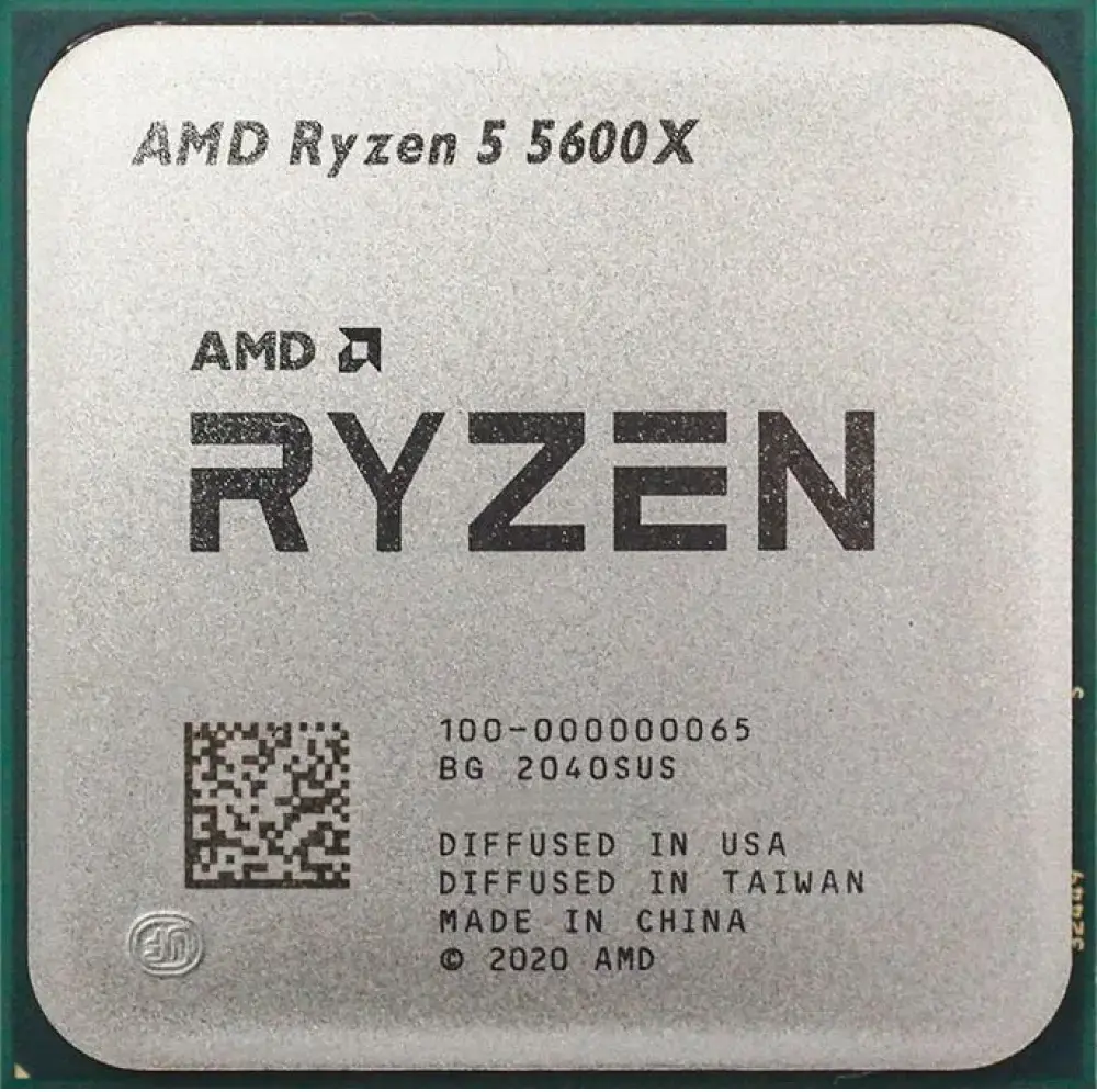 AMD Ryzen 5 5600X OEM Processor (6 Cores, 12 Threads)