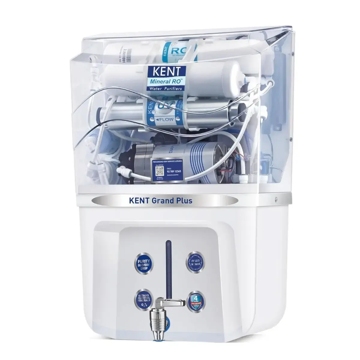 Buy KENT Grand Plus RO Water Purifier Years Free Service ISI