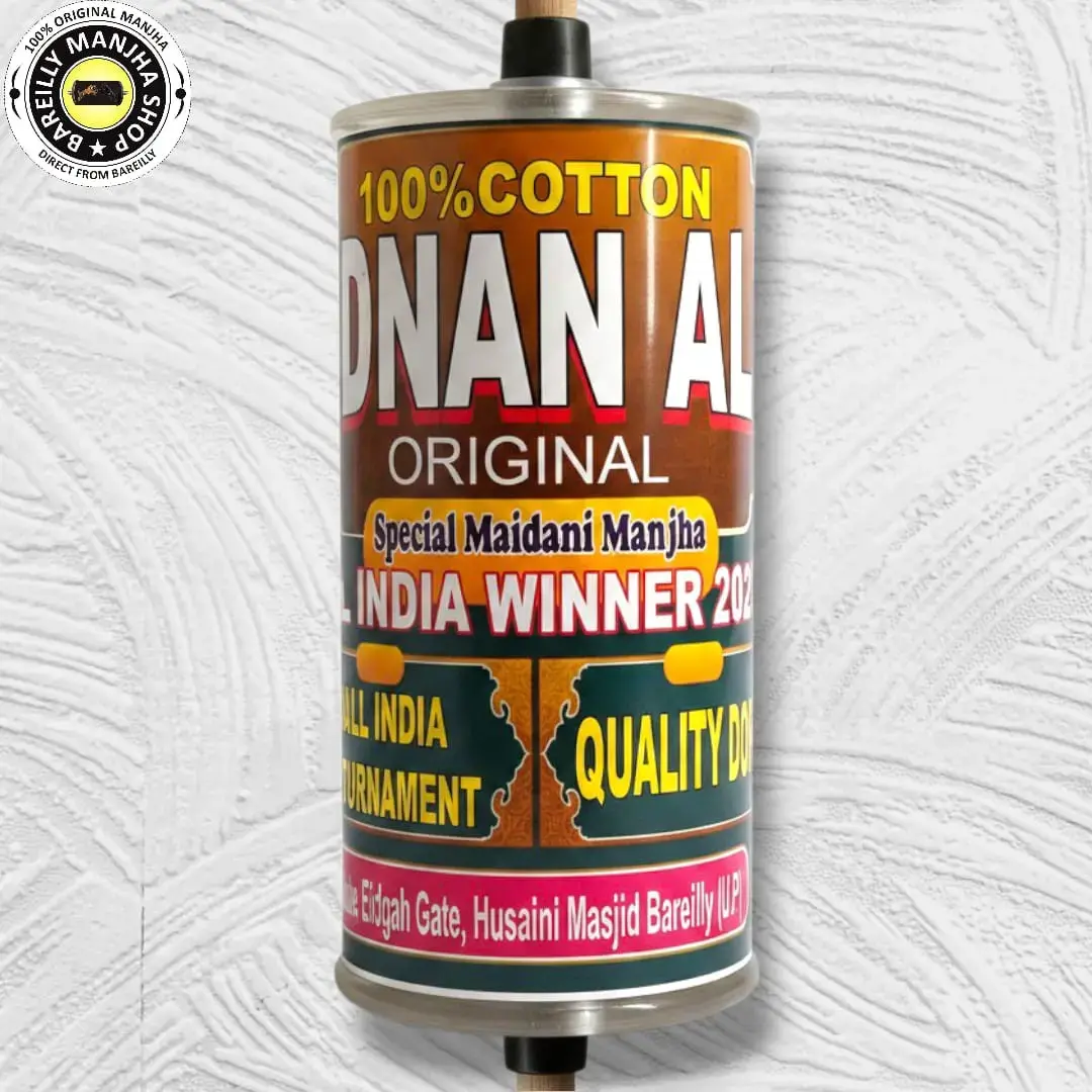Original Adnan Ali AK56 Platinum Plus 9 Cord 3 Reel Manjha