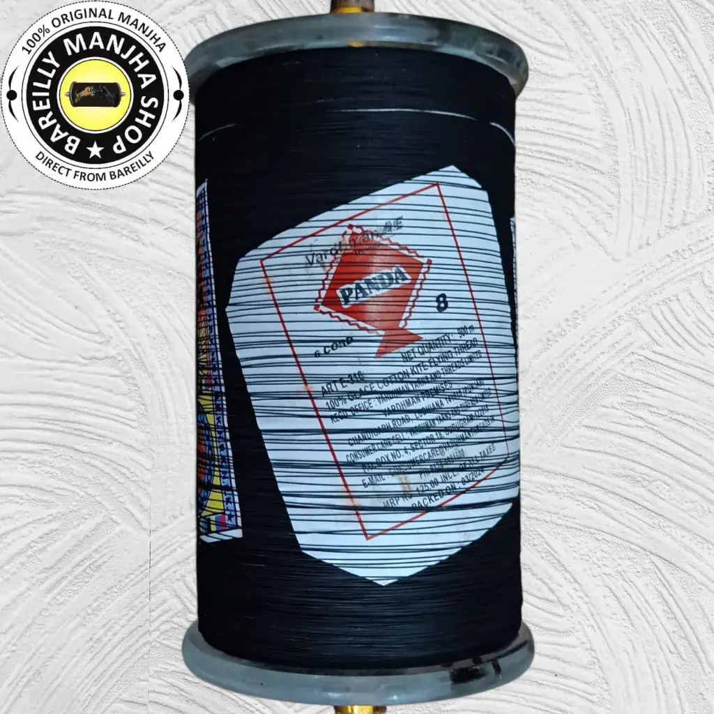 6 Reel C28 Panda 8 N R K Black Commando Special Manjha