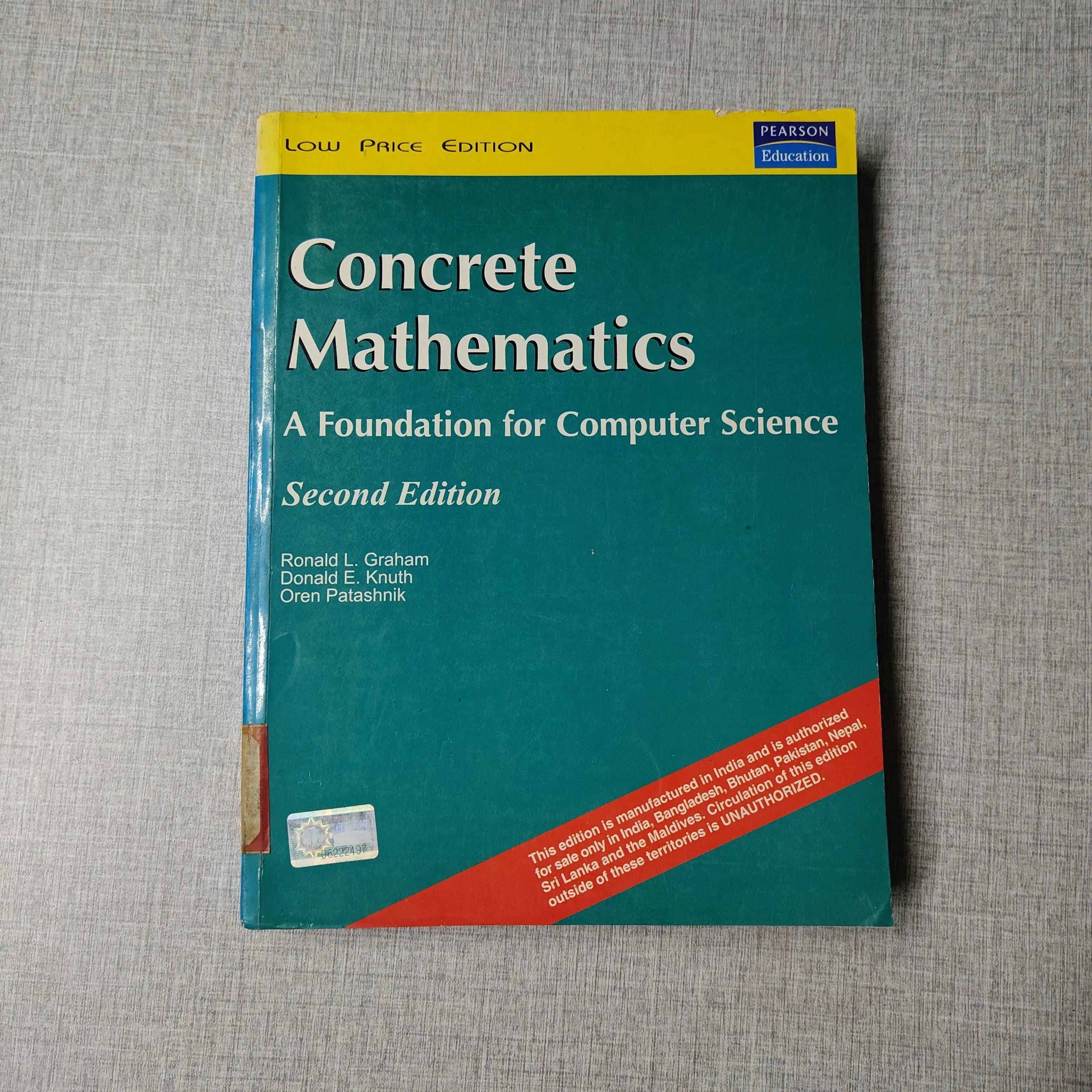 Buy Concrete Mathematics 2 nd Edition Ronald L Graham Donald E