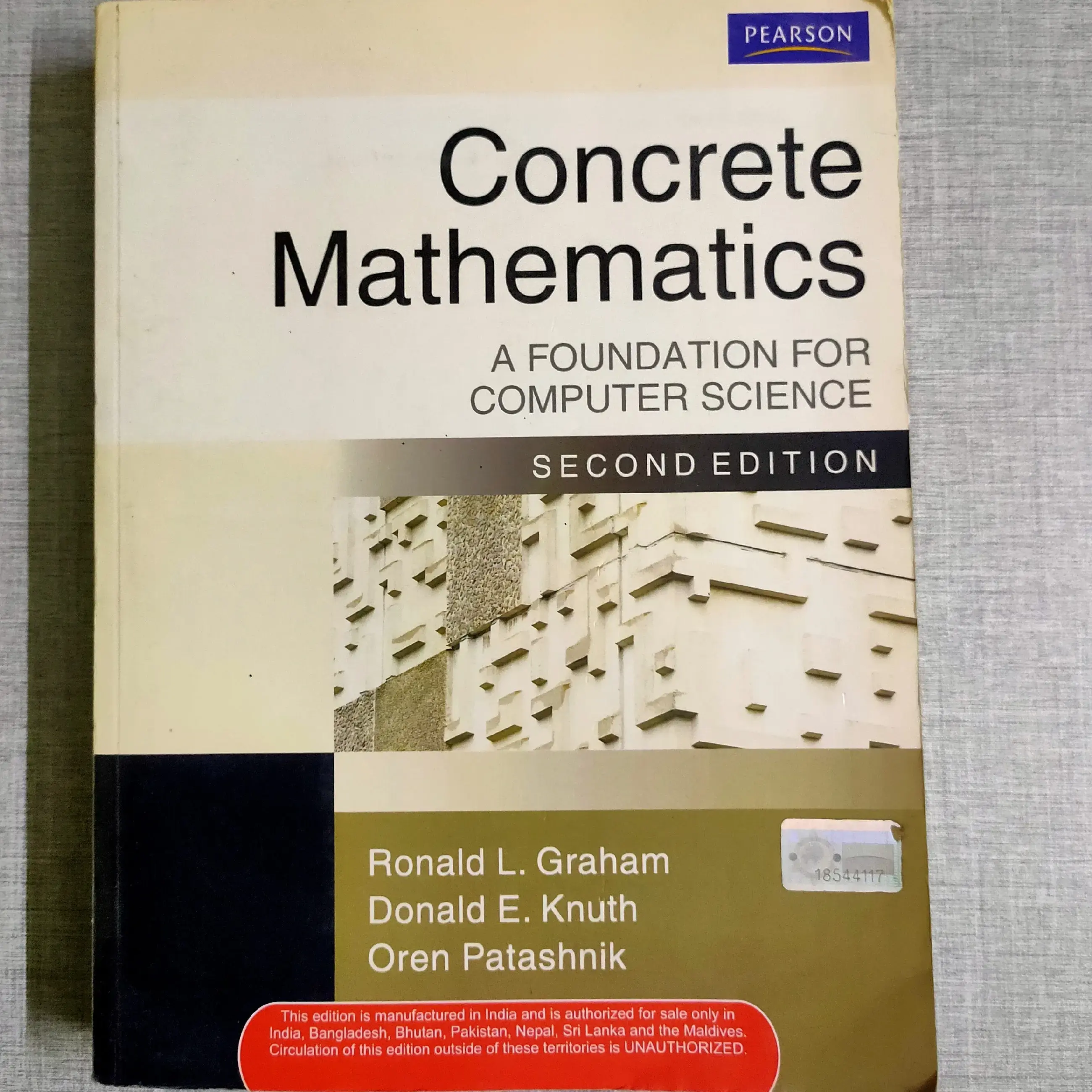 Buy Concrete Mathematics 2 nd Edition Ronald L Graham Donald E