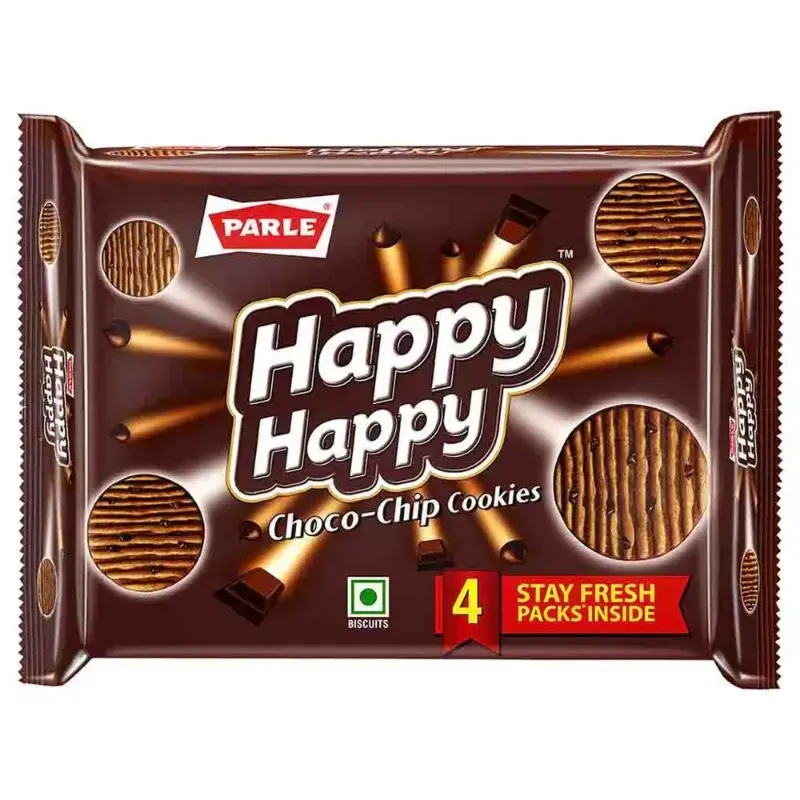 Parle Happy Happy Choco Chip Cookies 396 g - 1