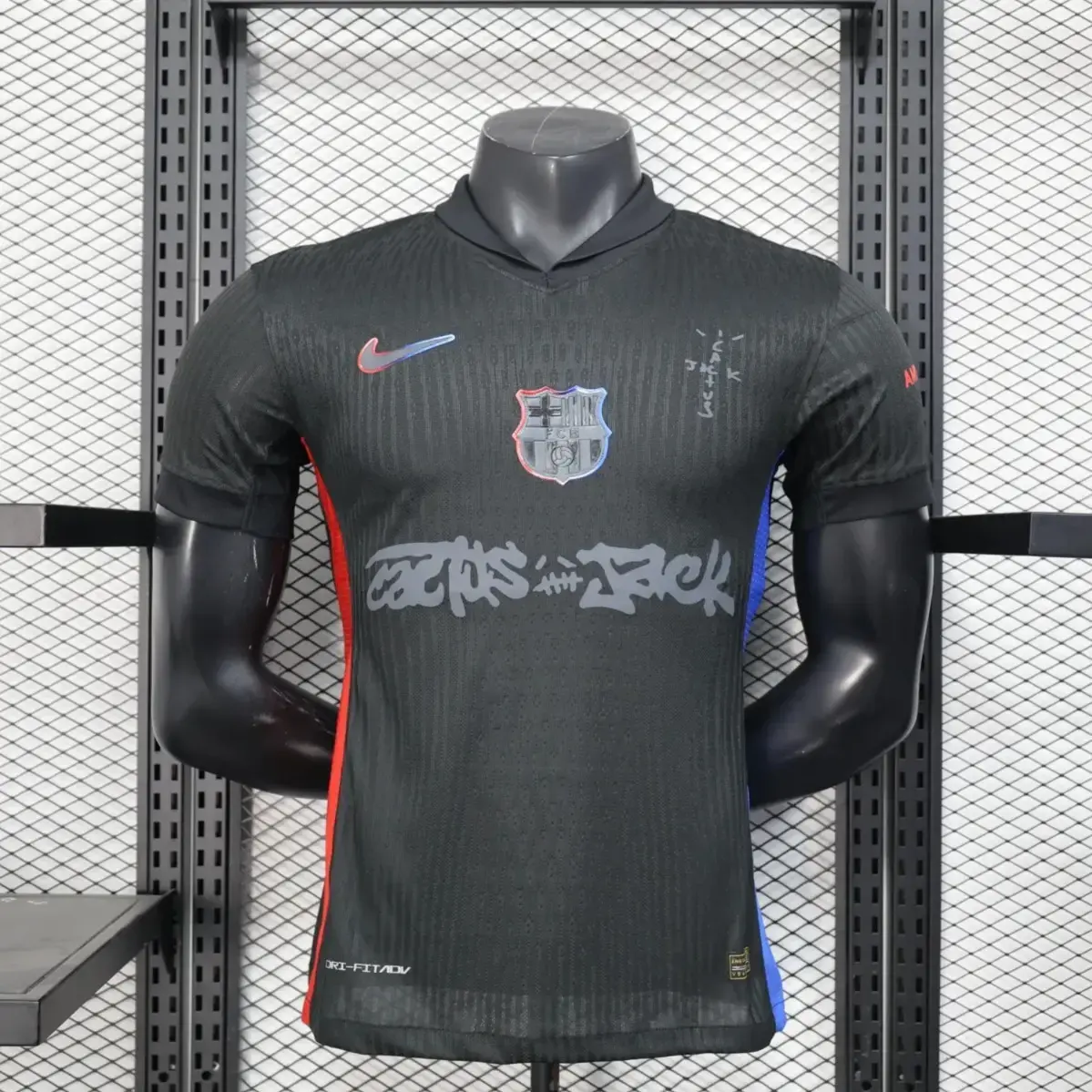 Buy Buy Barcelona x Cactus Jack Away Player Version Jersey online