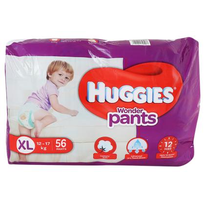 Buy Huggies Wonder Pants (XL) 56 count (12 17 kg) online at best