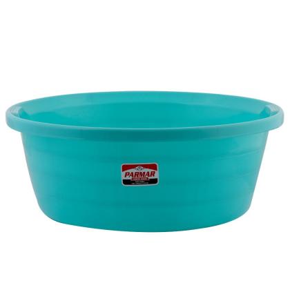 Aashmi Green Plastic Bath Tub 14 L - 1