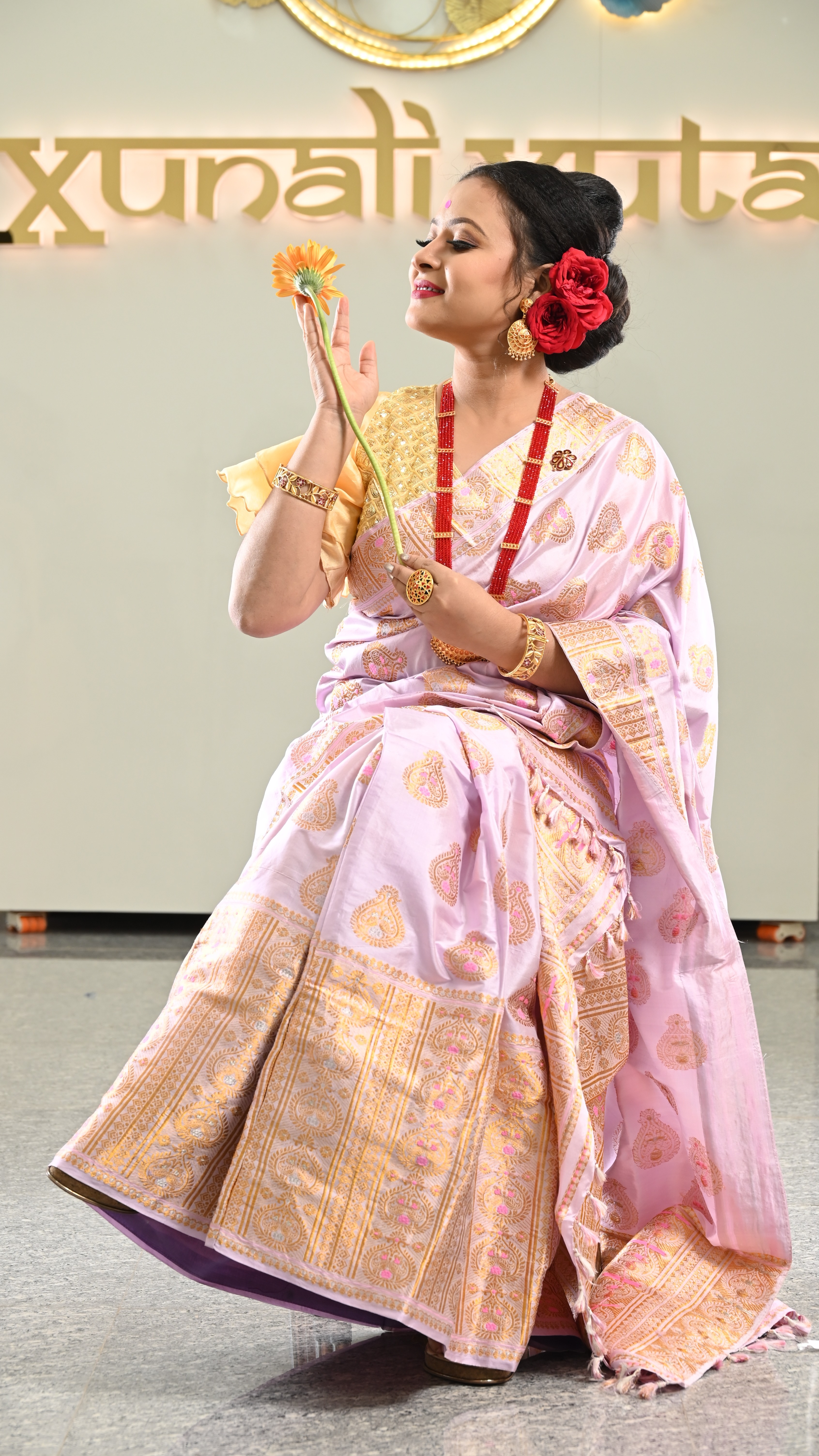 Assamese Pator Assamese Sador Mekhela Online Buy MEKHELA SADOR