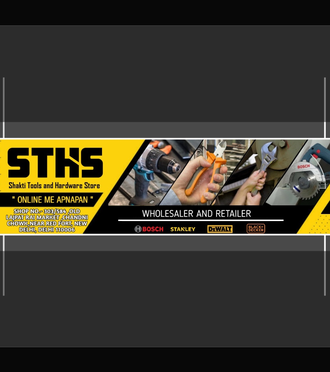 Shakti Tools and Hardware Store®, Delhi Order Online