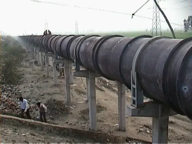 Sewage Pump House and Sewage Conveying M.S. Pipe Line