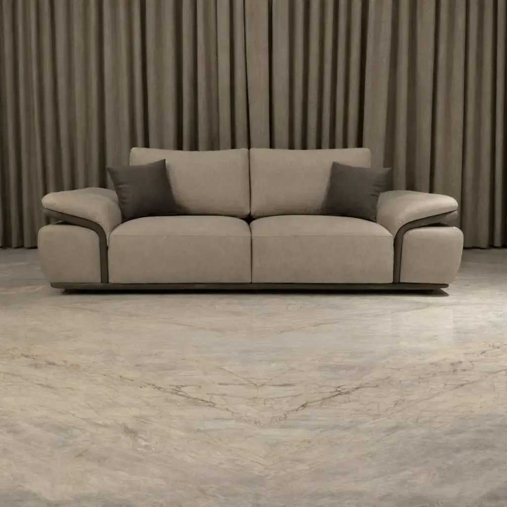 Bring comfort and style into your living space with this modern three-seater sofa. Designed with plush cushioning and premium upholstery, it offers the perfect balance of support and relaxation.