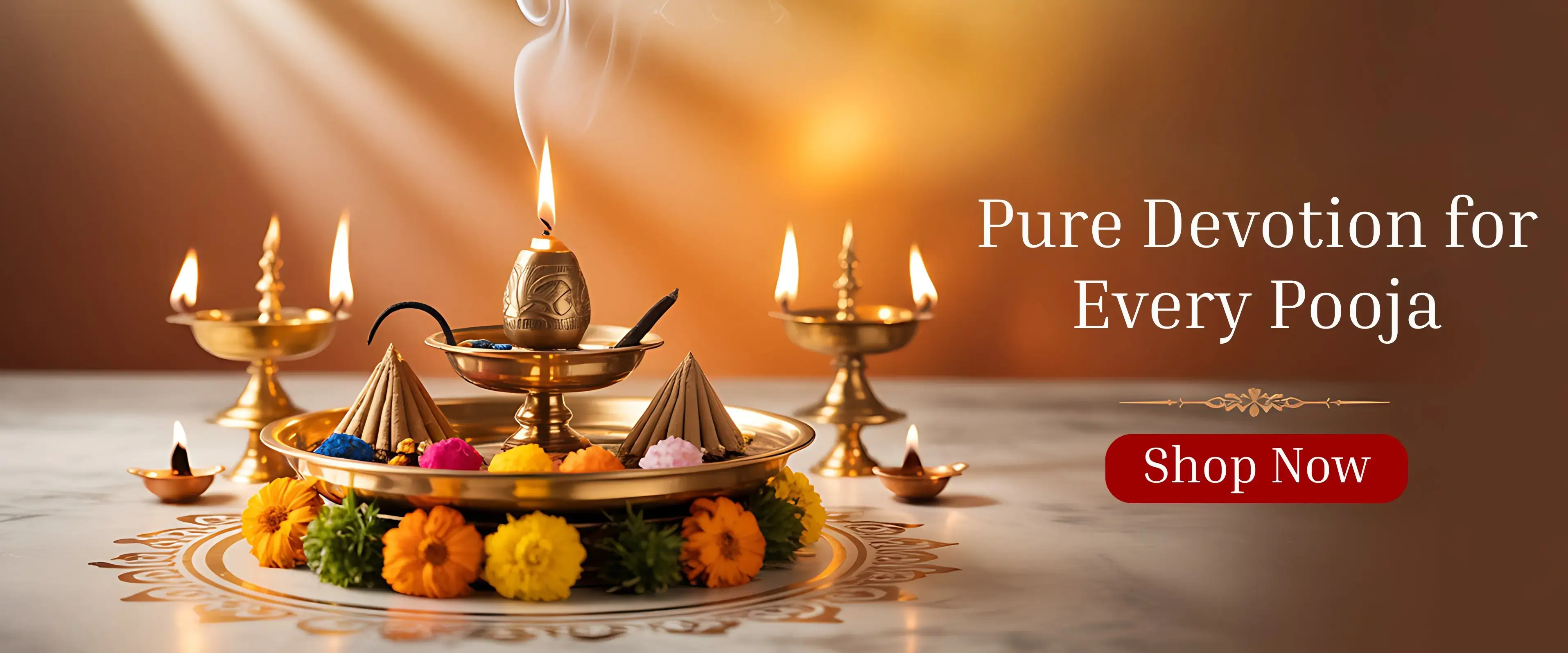 Authentic pooja items for spiritual practices