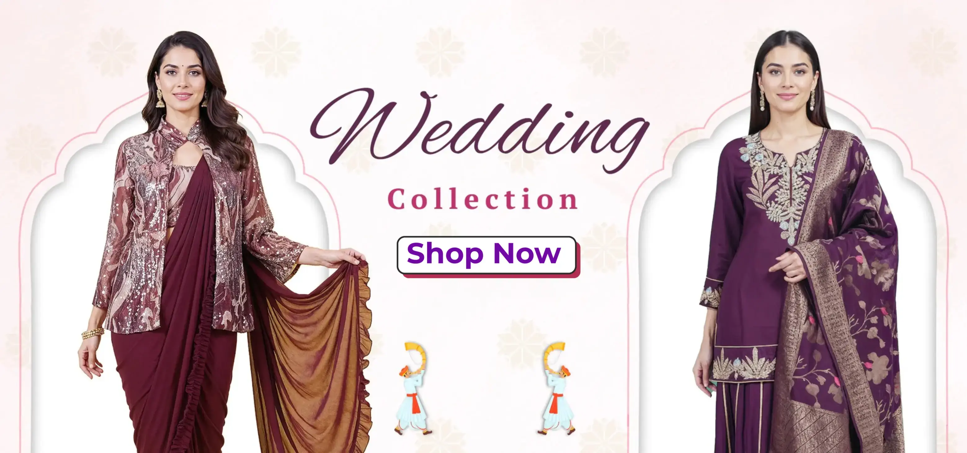 Family wearing premium ethnic wear collection