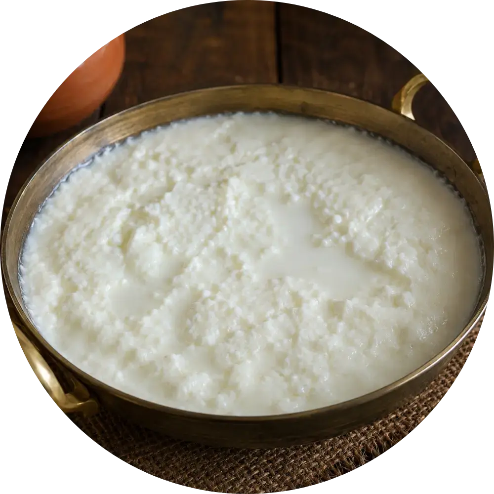 Curd setting