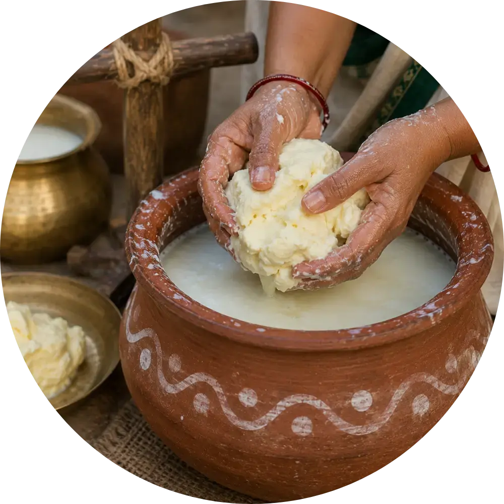 Butter extraction