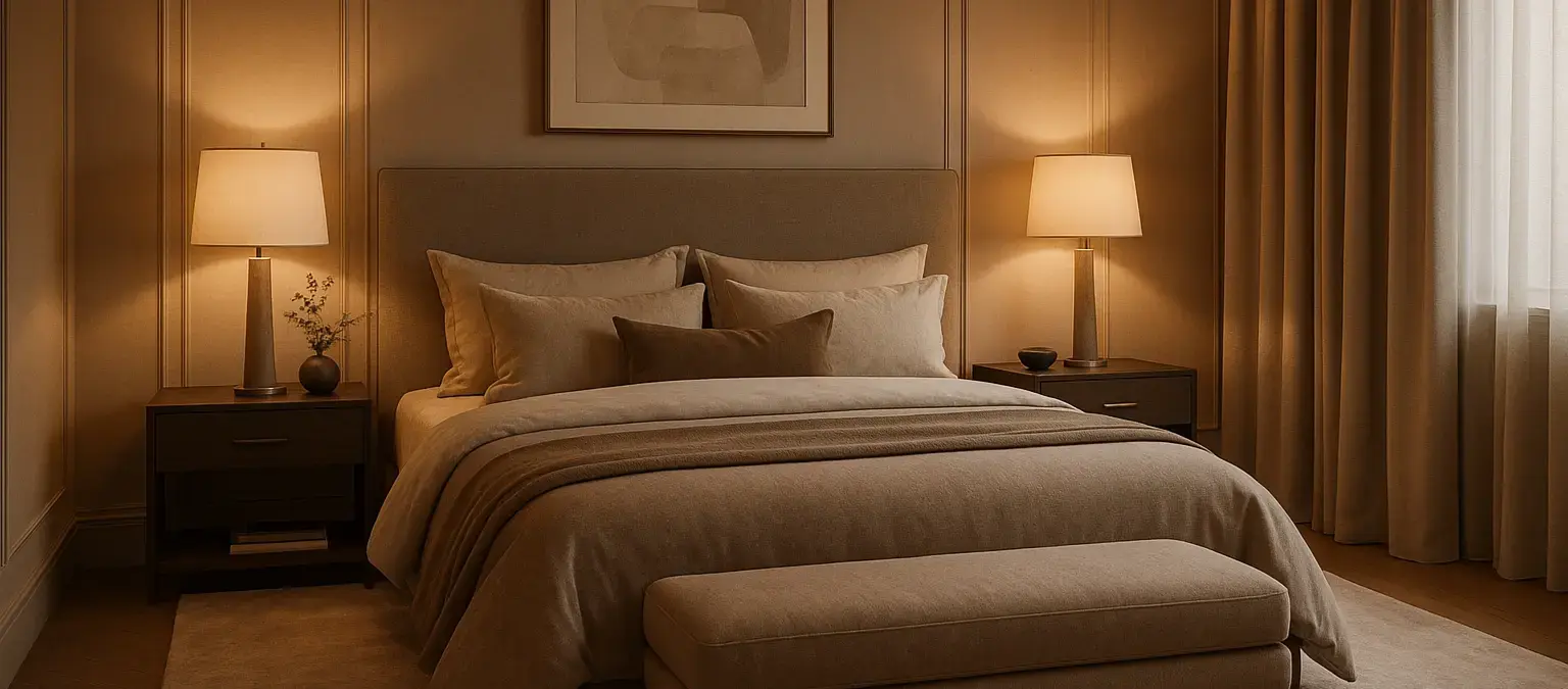 Expert interior design transforming a living space