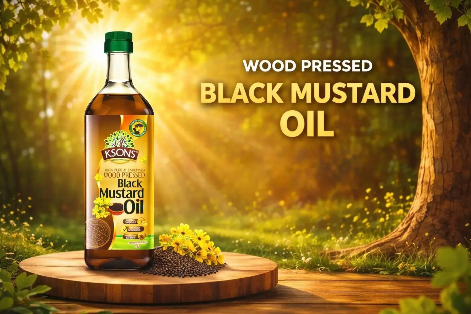 WOOD PRESSED OILS