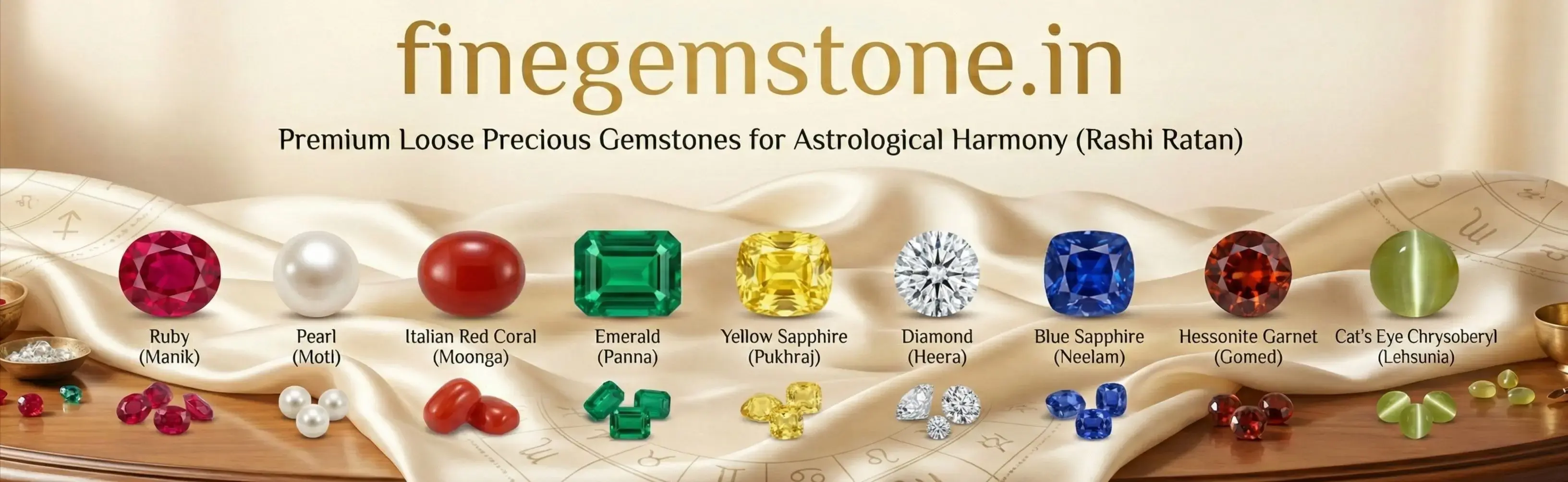 Natural Precious Finegemstones for Astrological uses
