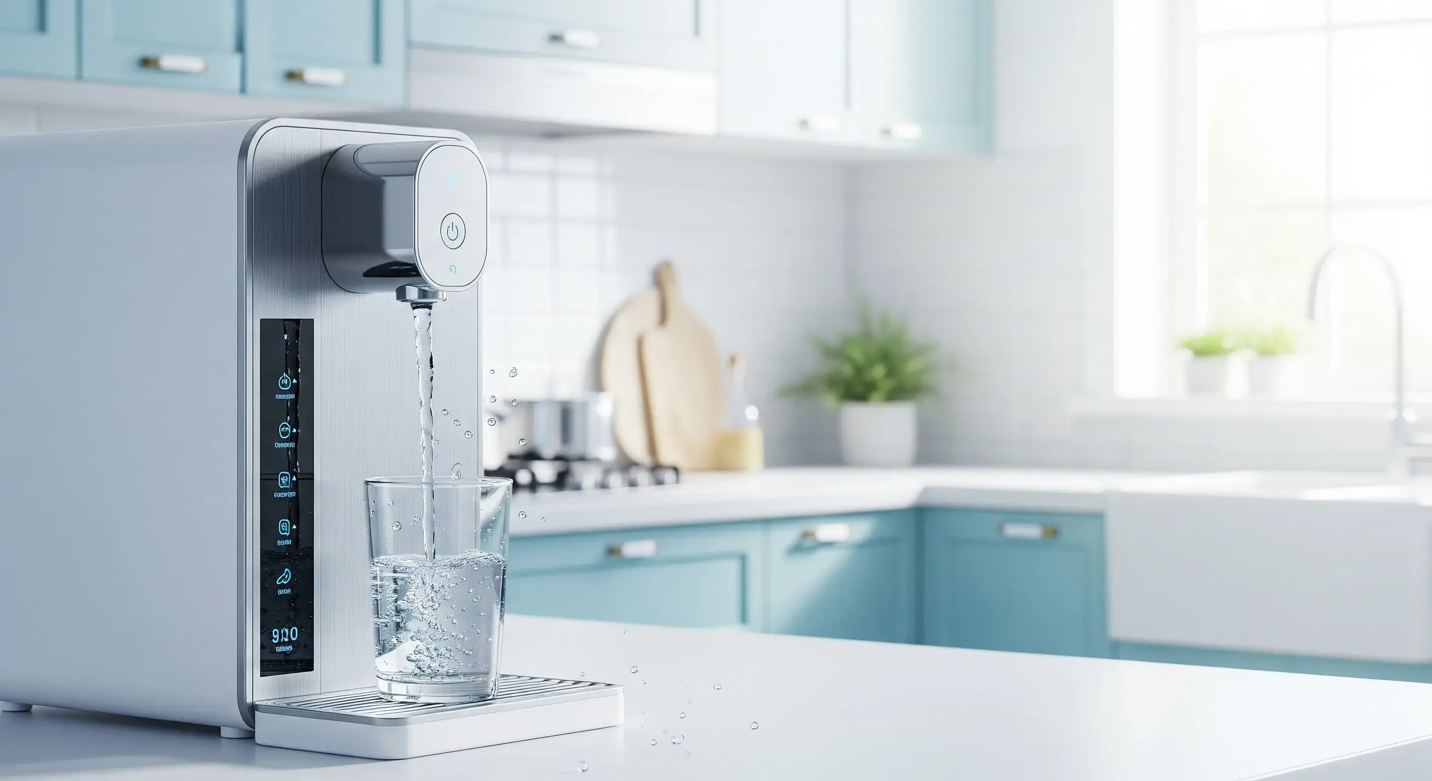 RO water purifier system providing clean water