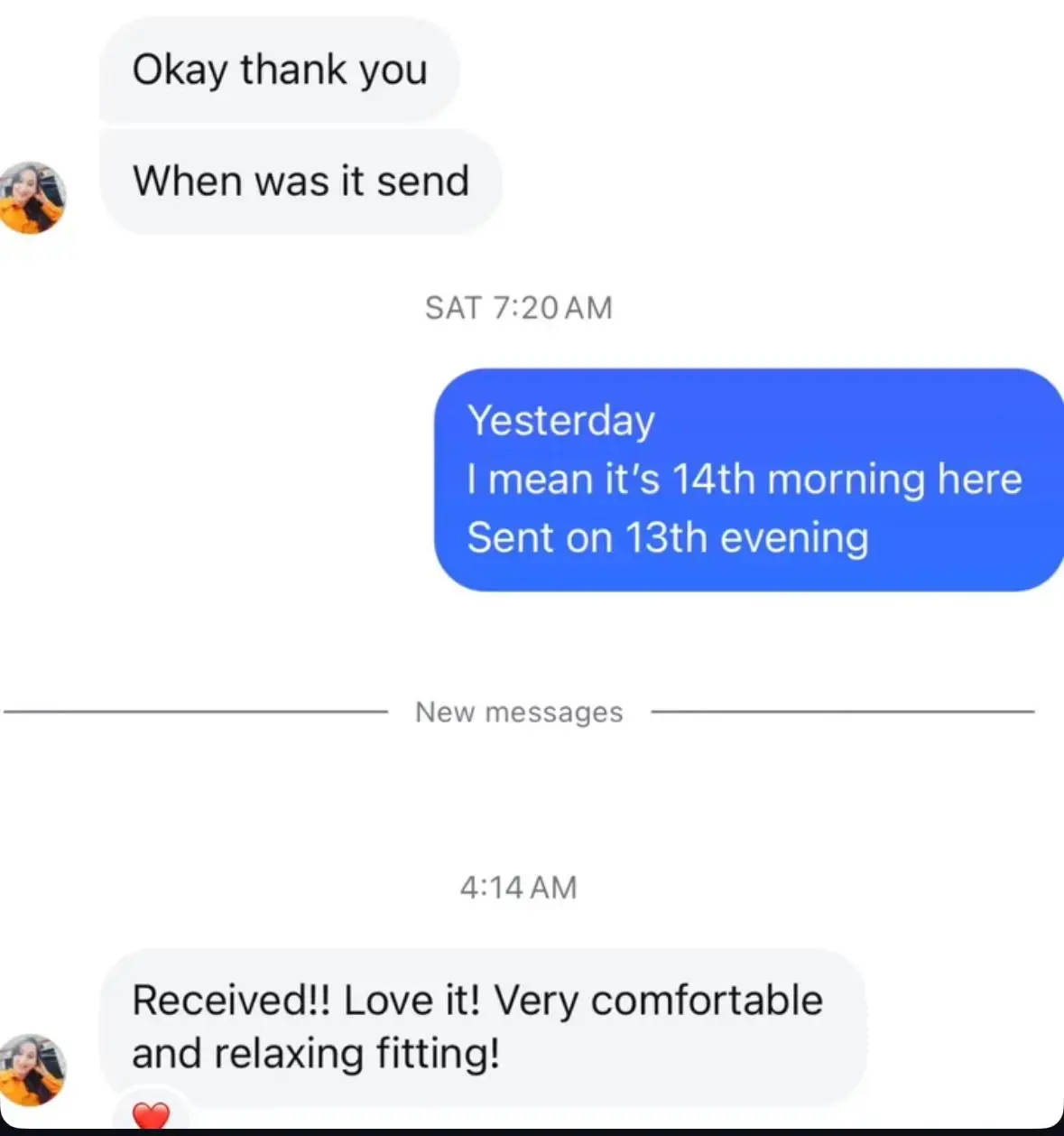 Testimonial Screenshot