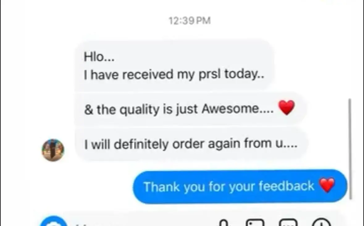 Testimonial Screenshot
