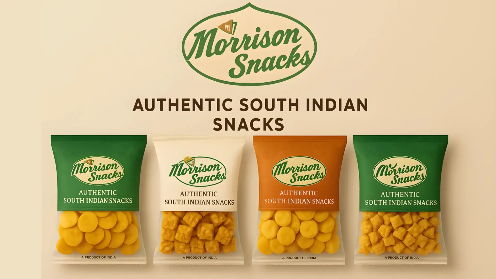 WE ARE PREPARING THE HEALTHIEST SOUTH INDIAN SNACKS EVER MADE'