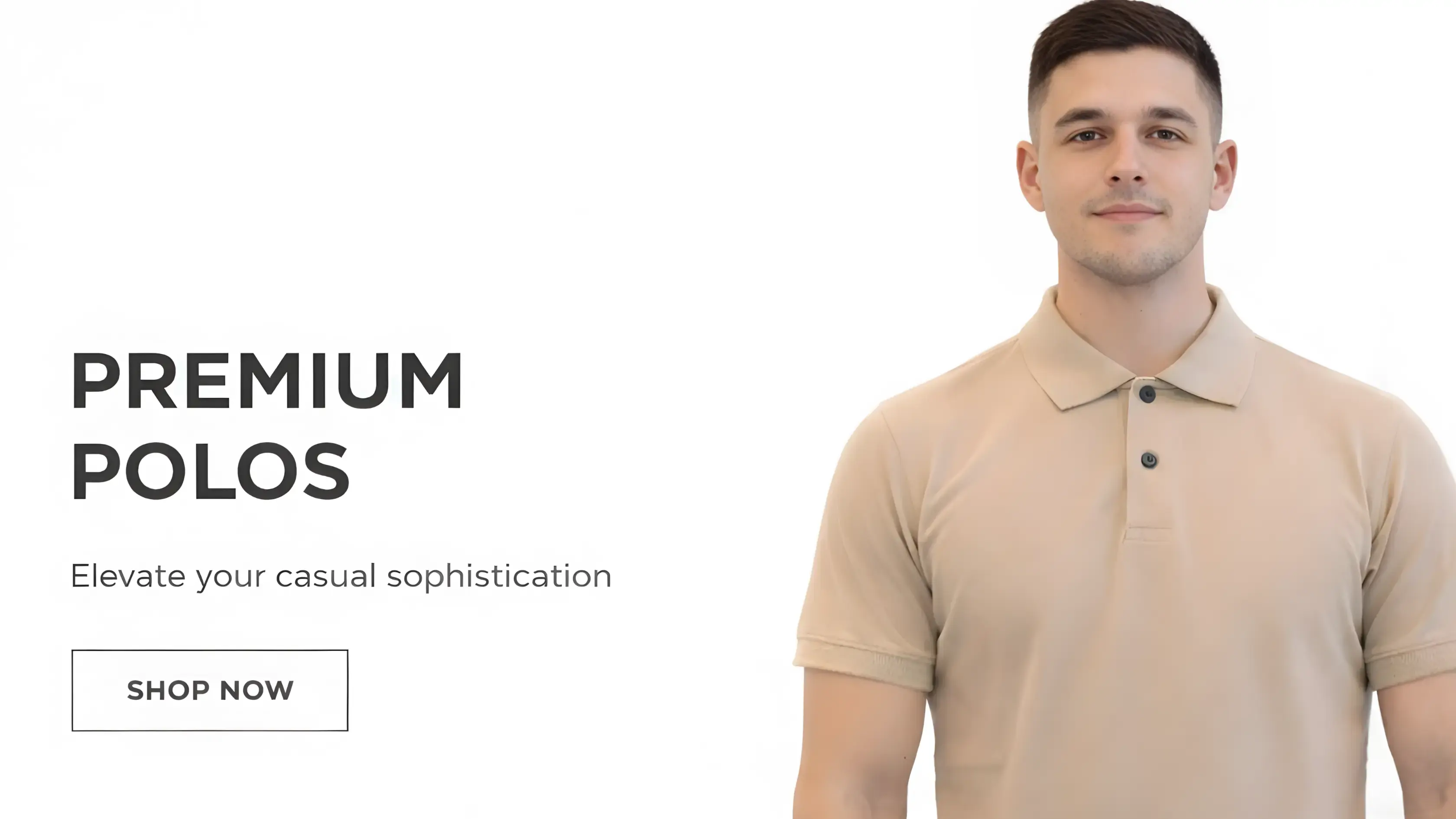 Model wearing LEO KYND premium fall collection