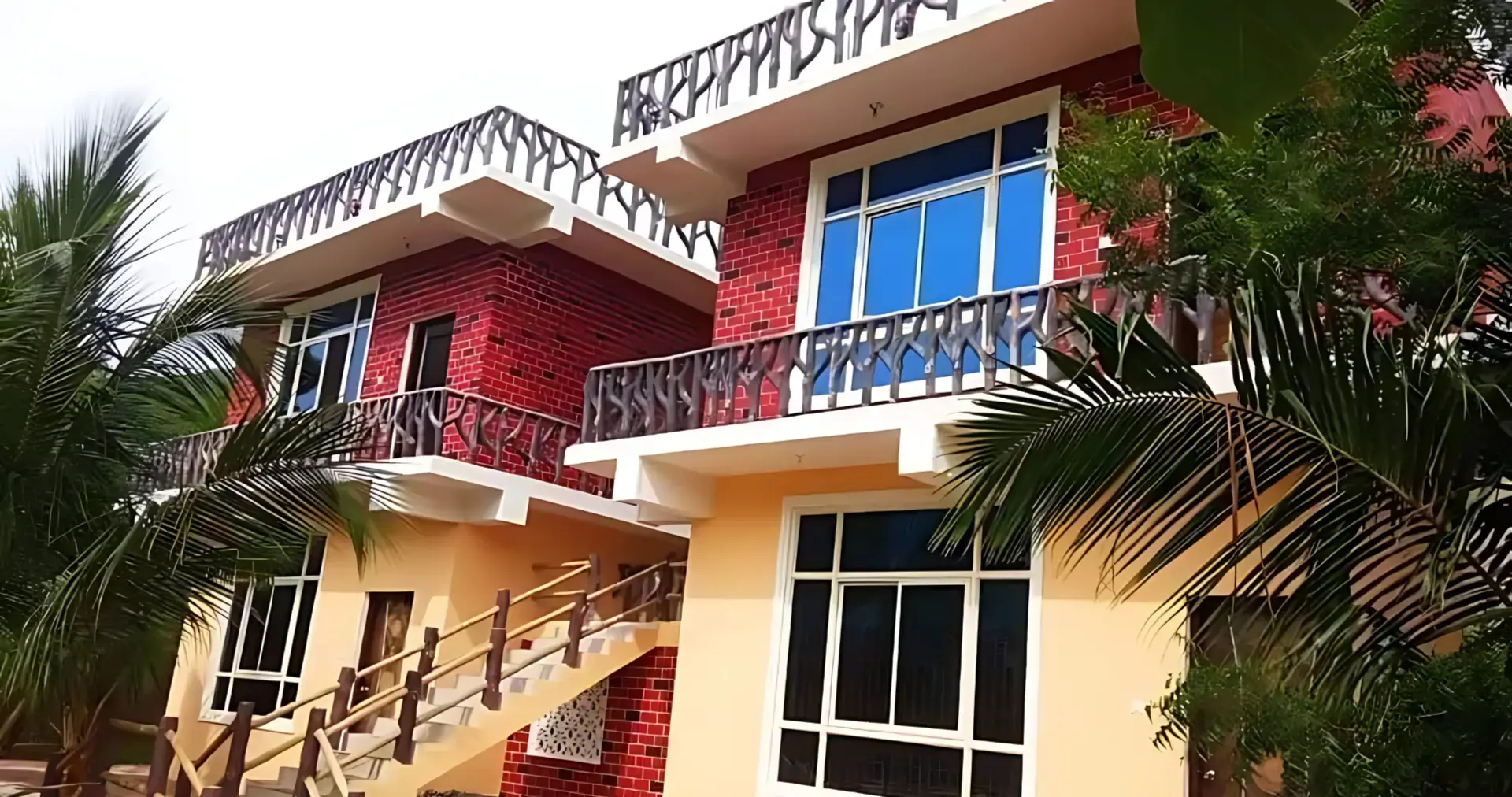 Tranquil farmhouse resort with natural luxury