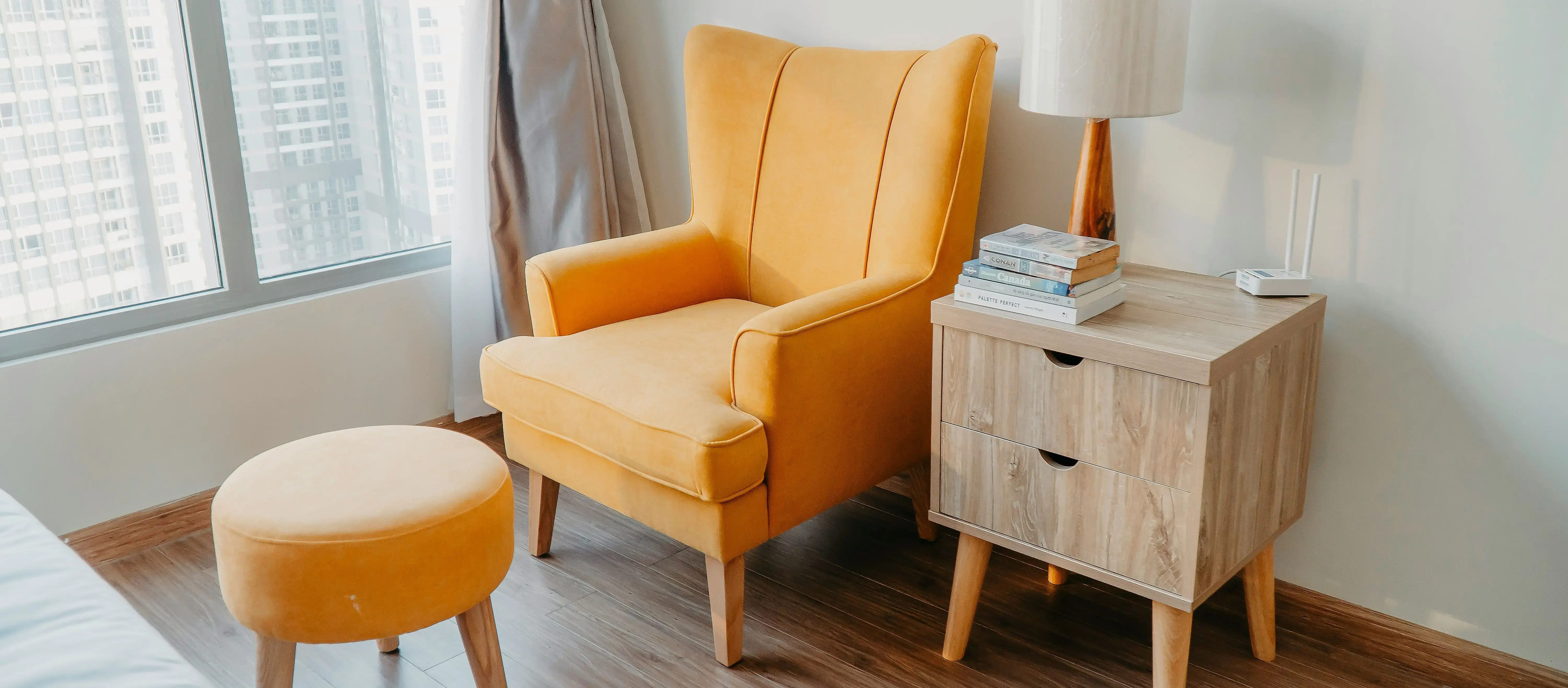 Elegant furniture pieces in a stylish home setting