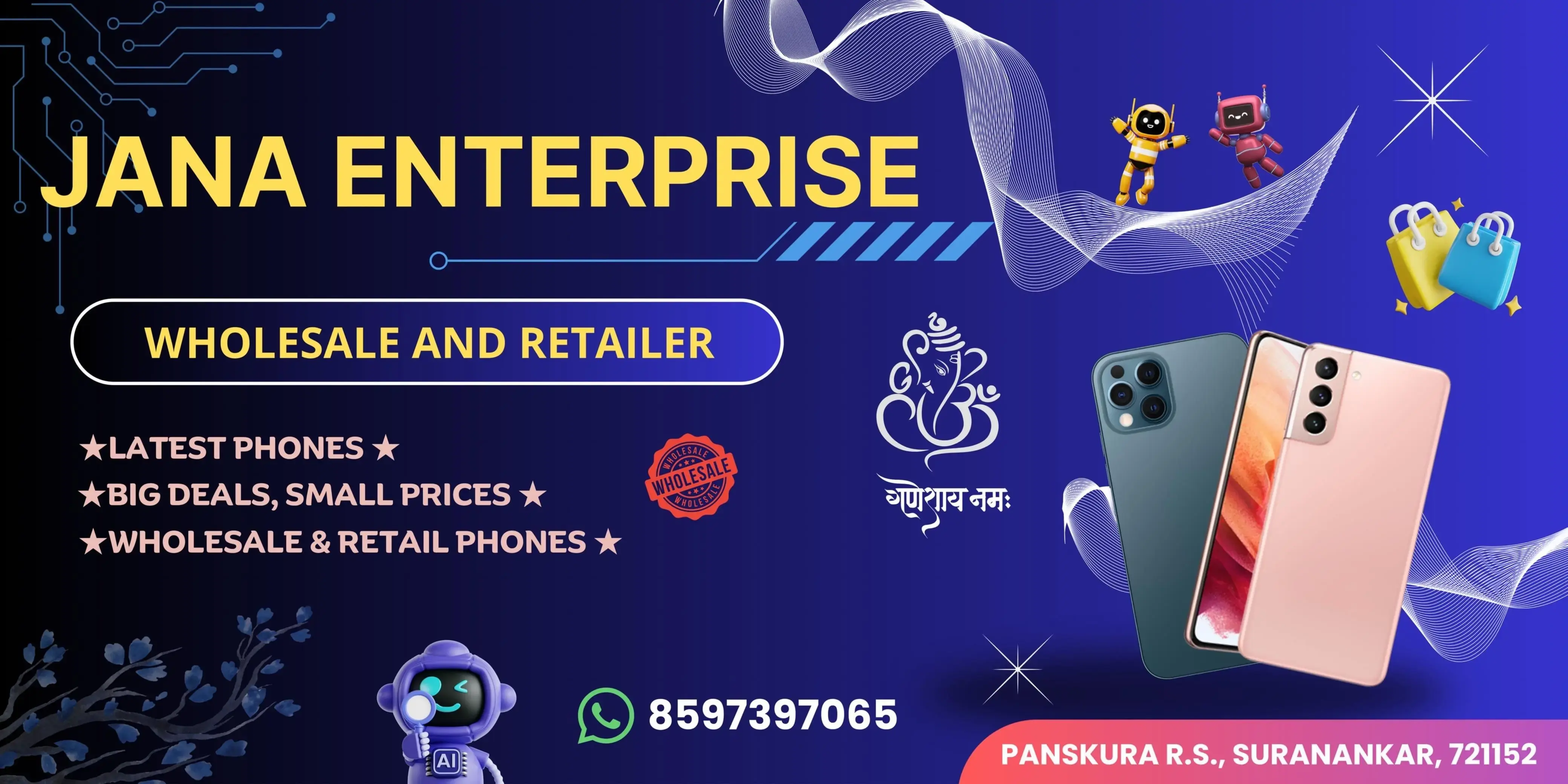 Latest mobile technology products on display