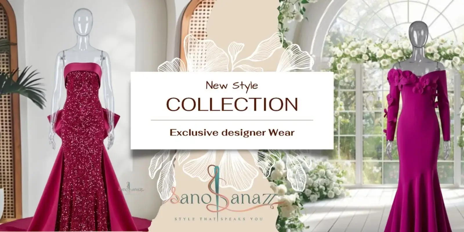 Sophisticated clothing collection by Sanosanazz