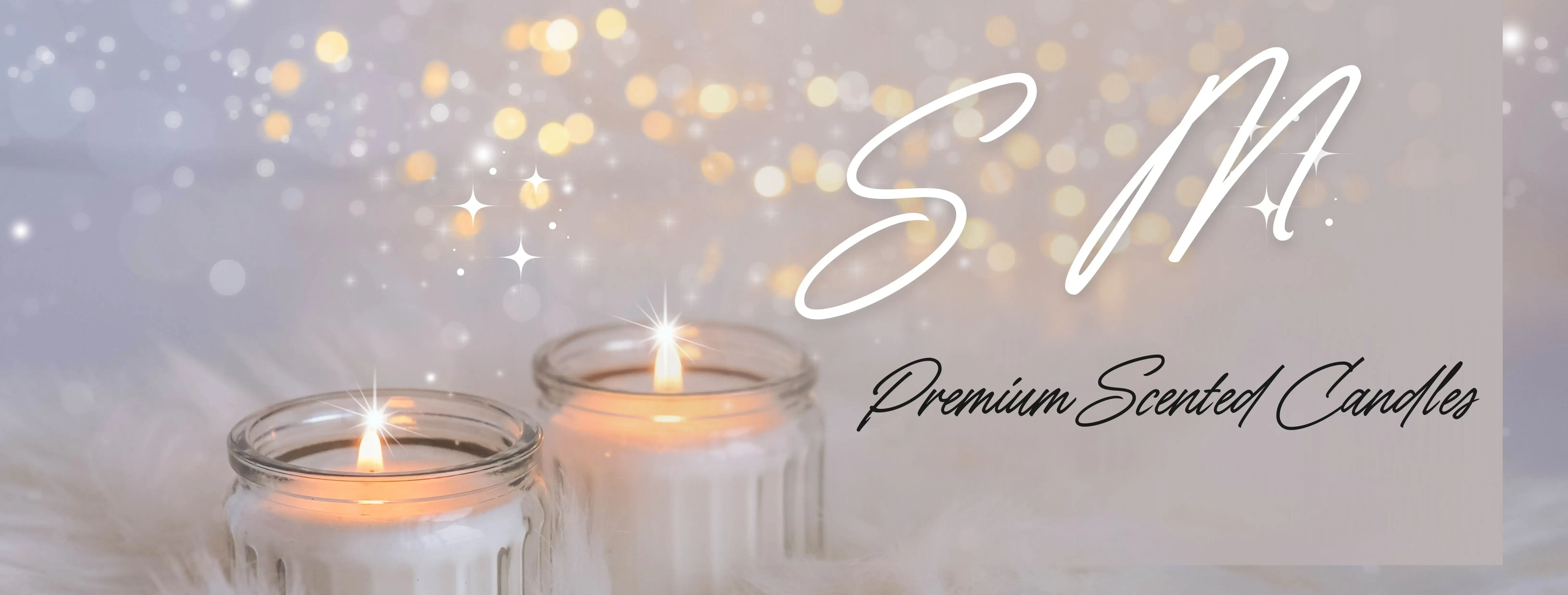 Luxury soy candle with elegant packaging in sophisticated setting